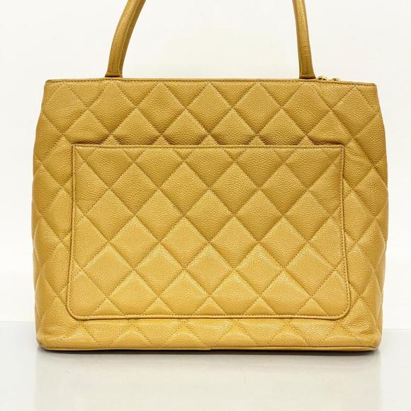 Chanel Tote Bag, Reproduction Tote, Caviar Skin, Beige, Women's - Picture 13 of 13